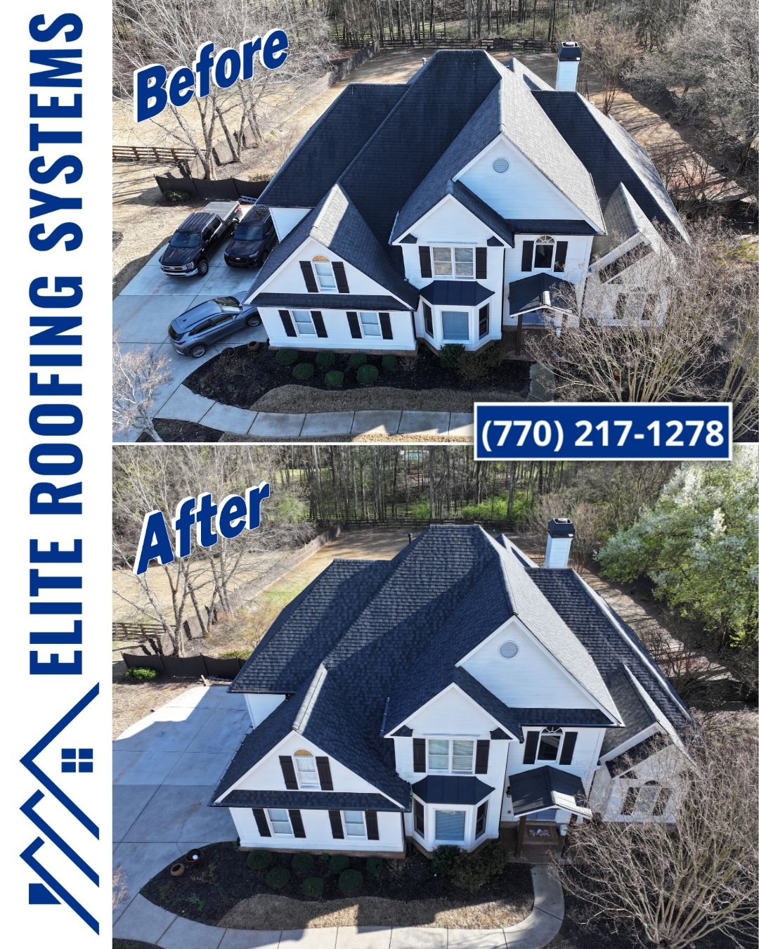 Project Spotlight: CertainTeed Landmark PRO Roof Transformation in Canton, GA